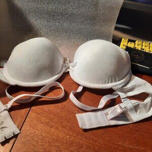 New With Tag ! Paris Pink Women Bra 36B White